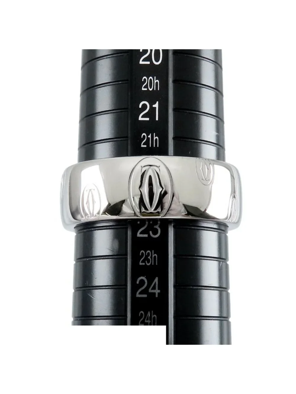 Cartier Happy Birthday Ring White Gold 18k LM Large Model